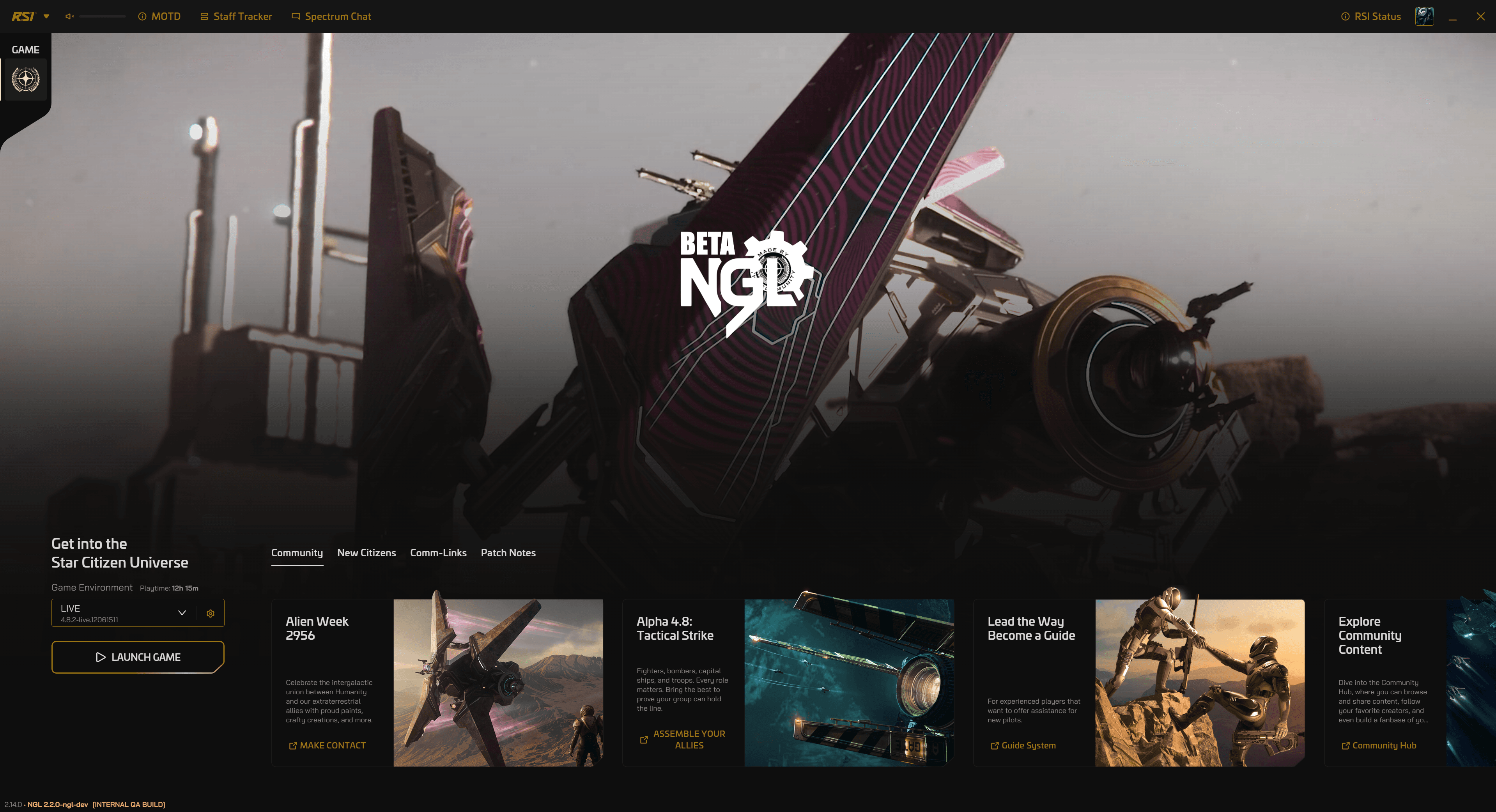 NGL Launcher Background